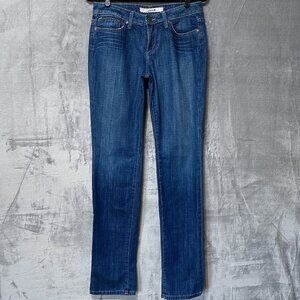 Joe's Jeans Straight Leg Zipper Pocket Jeans Size 27 Lucus Wash